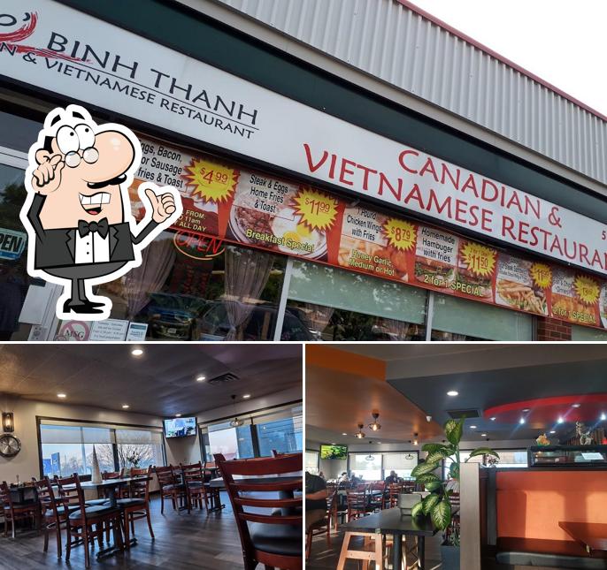 El interior de Binh Thanh Restaurant