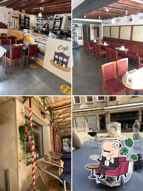 Dai un'occhiata agli interni di Café San Rocco