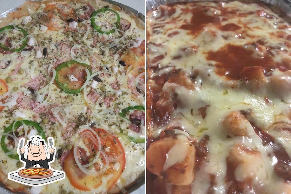 Peça diferentes estilos de pizza