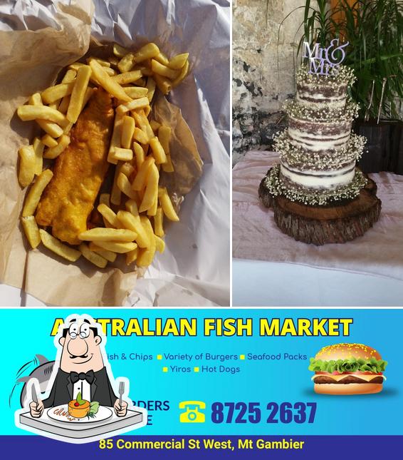 Australian Fish Market, Mount Gambier Restaurant menu, prices and reviews