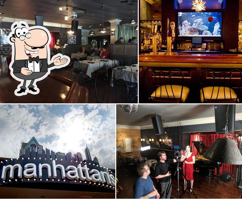 Взгляните на фото паба и бара "Manhattans"