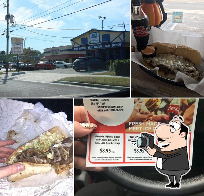 Belly Busters, 930 N Woodland Blvd in DeLand Restaurant menu and reviews