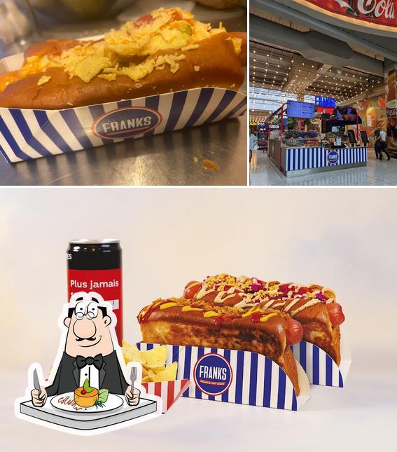 L’image de la nourriture et intérieur concernant Franks Hot Dog - La Défense