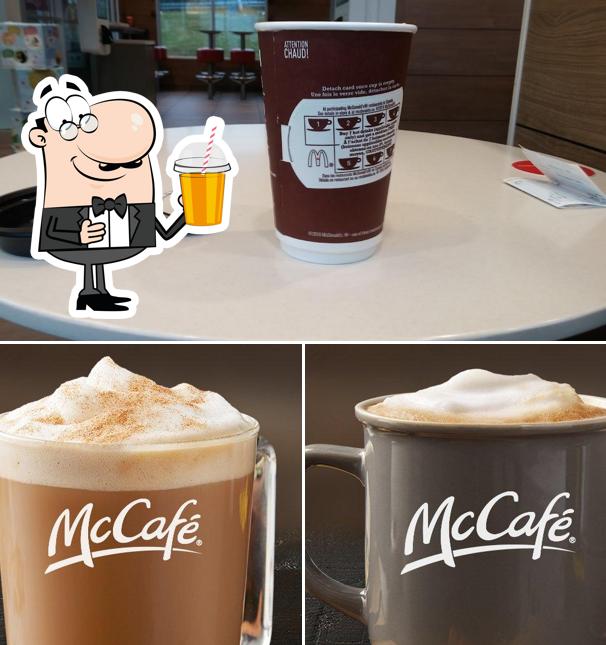 McDonald’s serves a variety of beverages