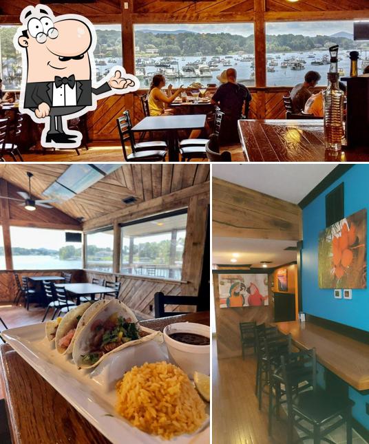 Los Amigos Bar & Grill Crazy Horse Marina in North Shore Restaurant