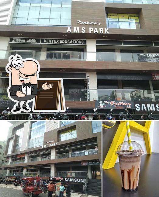 This is the image showing exterior and beverage at Patna Foodies Club