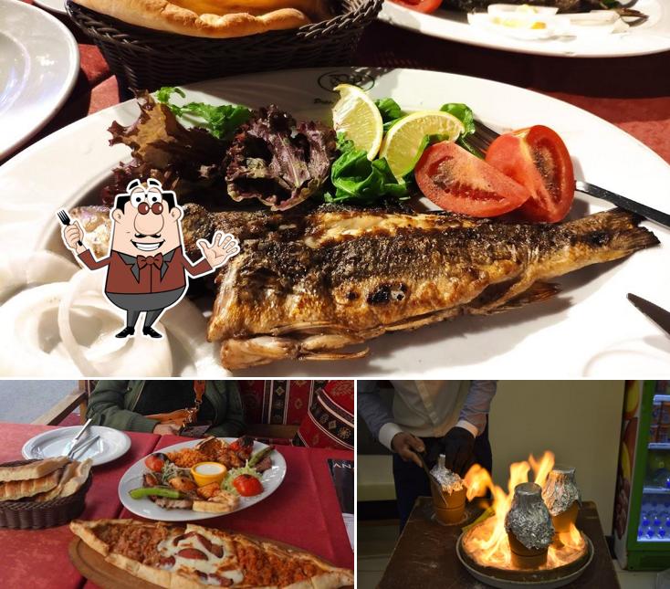 Еда в "Anatolia Restaurant"