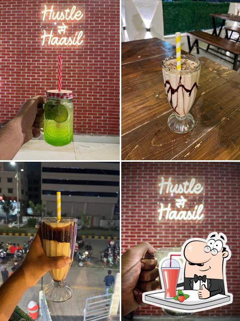 Hustle - Snooker Cafe Bistro provides a selection of beverages