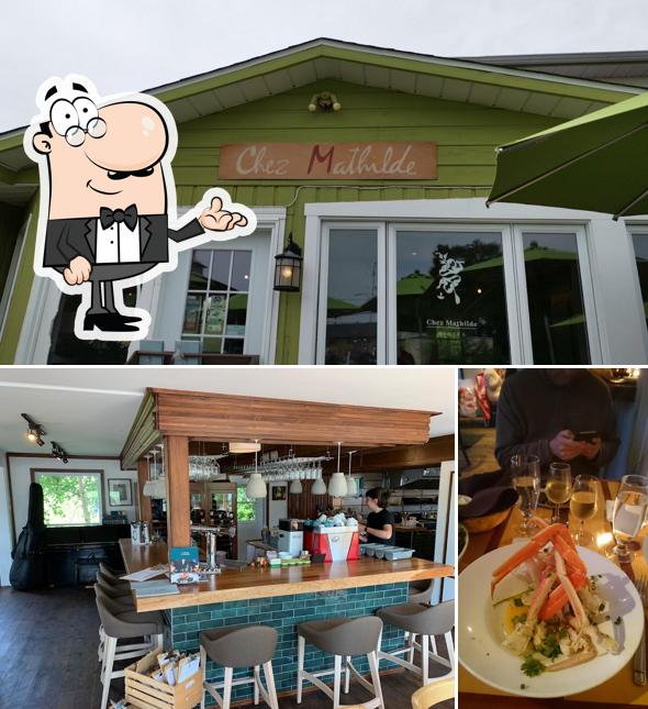 L'intérieur de Chez Mathilde Bistro