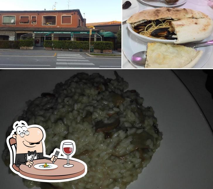 Platti al Ristorante Villaggio Ambrosiano