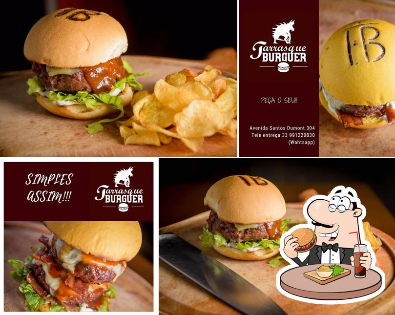 Hambúrguer em Tarrasque Burguer