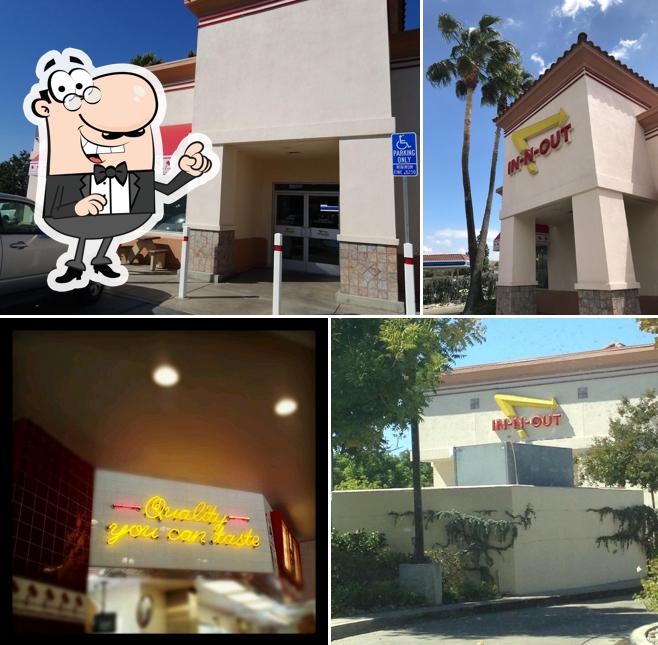 Enjoy the view outside In-N-Out Burger