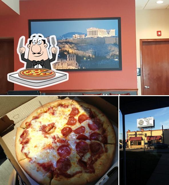 Get pizza at Drexel hill pizza & grill