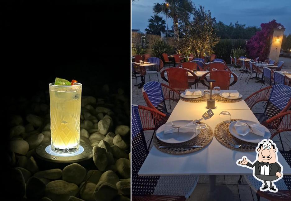 Gli interni di Villa Gravis