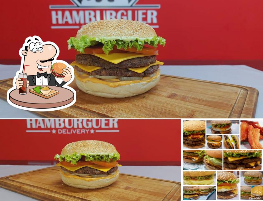 Experimente um hambúrguer no Brasa Hamburguer Delivery