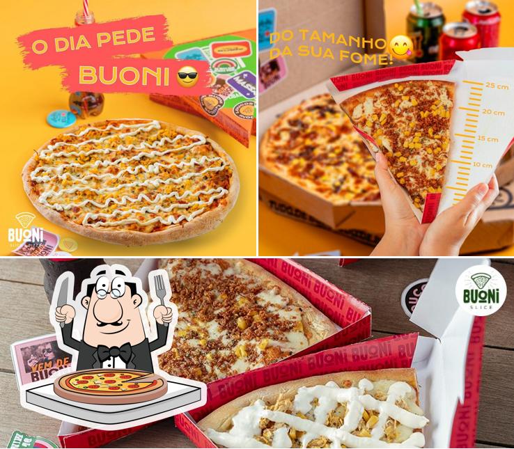 Order pizza at Buoni Slice & Pizza