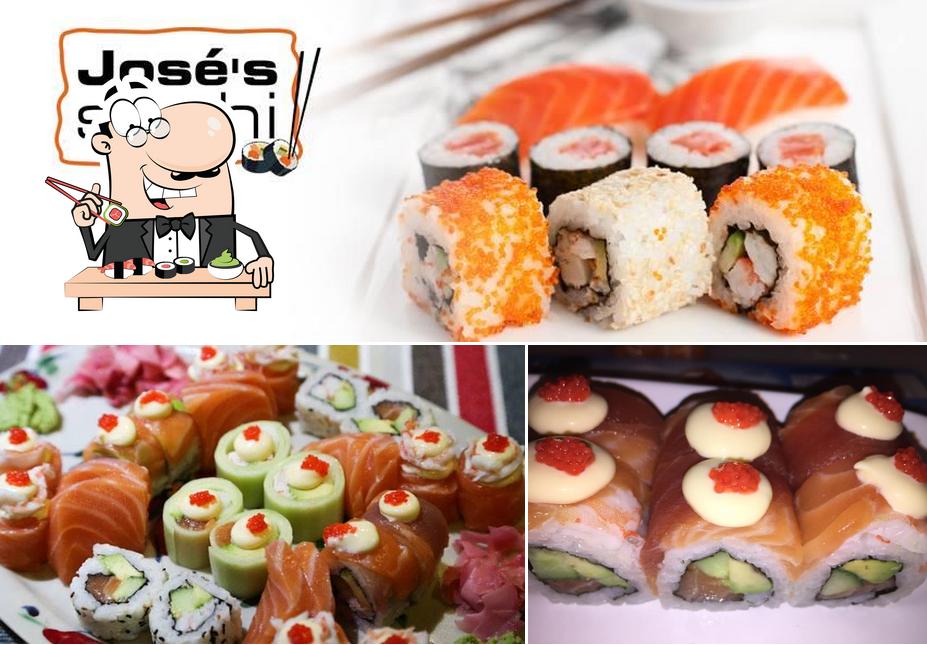 Choisissez de nombreuses options de sushi