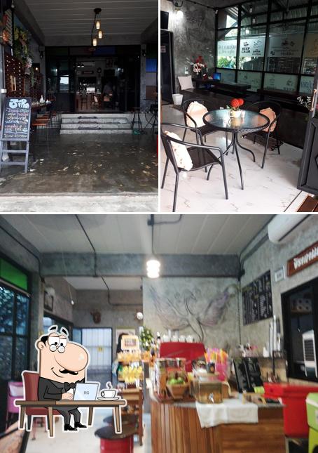 Check out how จิรากาแฟ looks inside