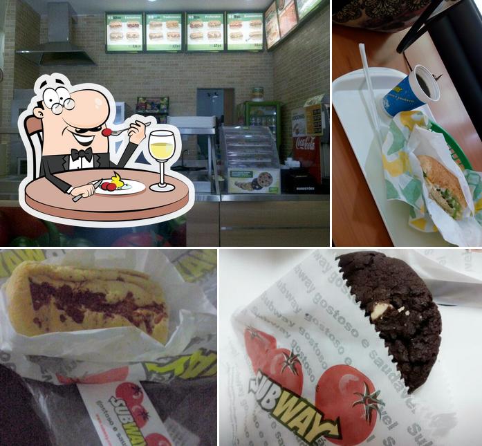 Comida em Subway