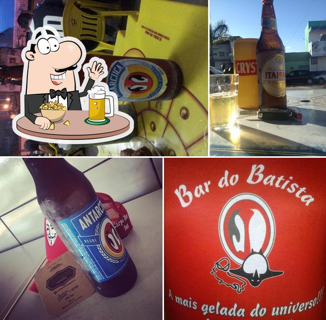 Bar Do Batista fornece uma opção de cervejas