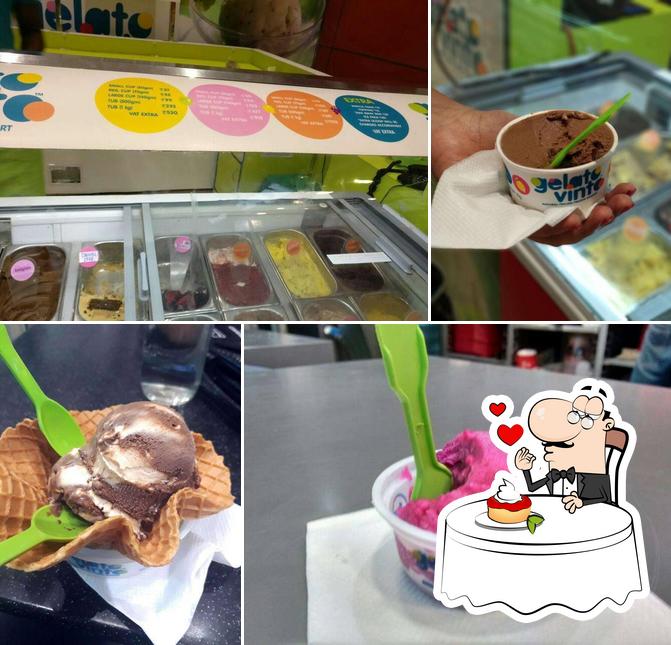 Order one of the sweet dishes
