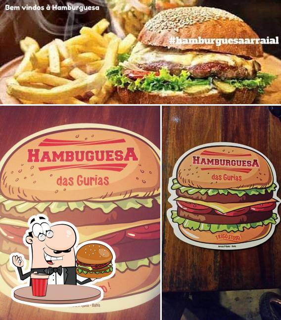 Consiga um hambúrguer no Hamburguesa (das gurias)