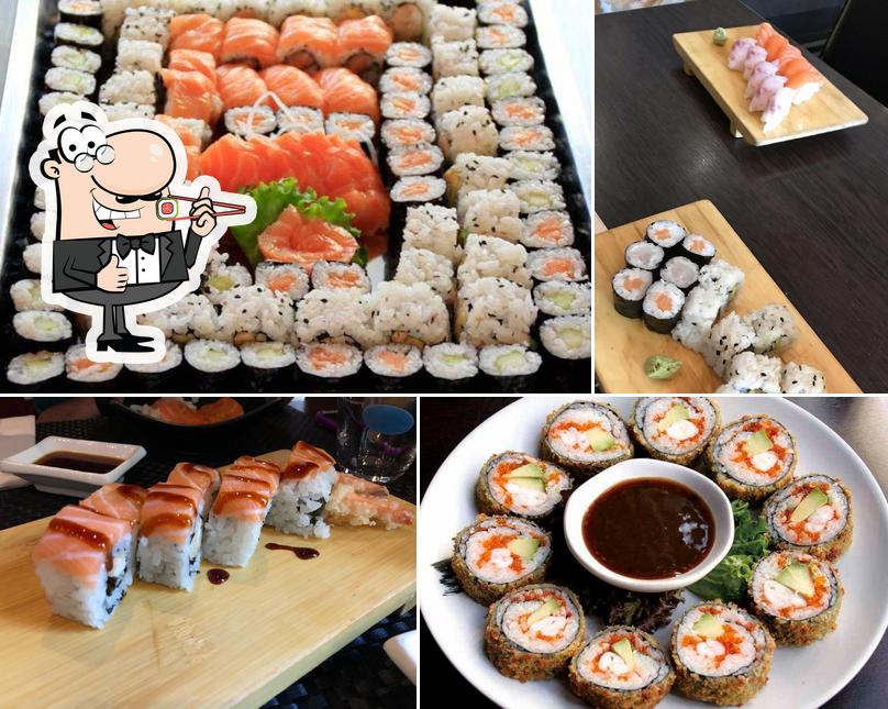 Prova le varie opzioni di sushi