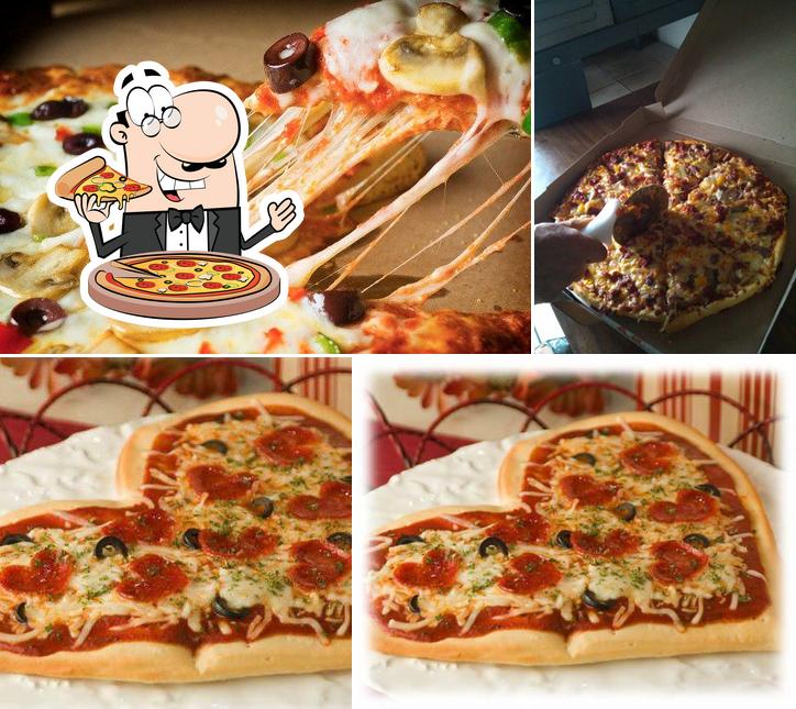 Try out pizza at Pizza Mía