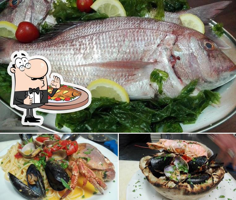 'A Pizzettata offre un menu per gli amanti del pesce