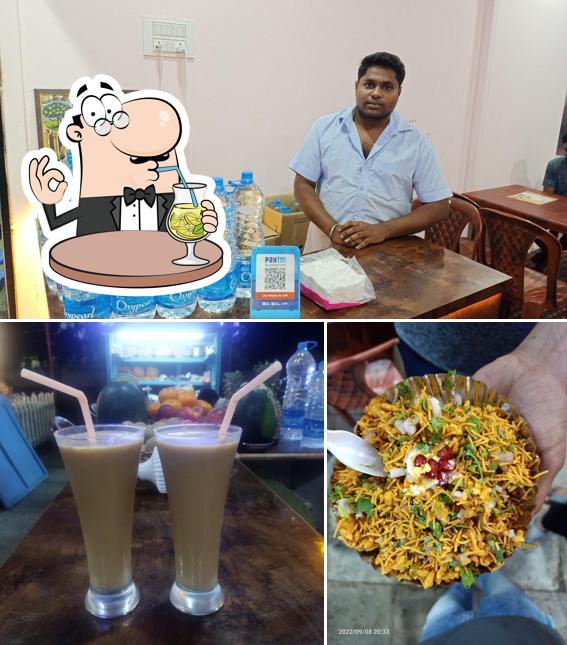 This is the picture depicting drink and food at Appu Chat Center Kalaburgi