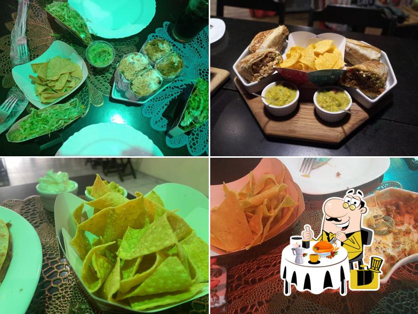 Comida em El Puerto de México