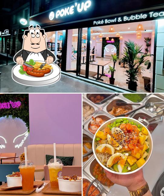 La photo de la nourriture et extérieur concernant POKE UP Asnieres - Poke Bowl & Bubble tea