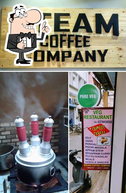 See the picture of Steam coffee company- Kerala Restaurant