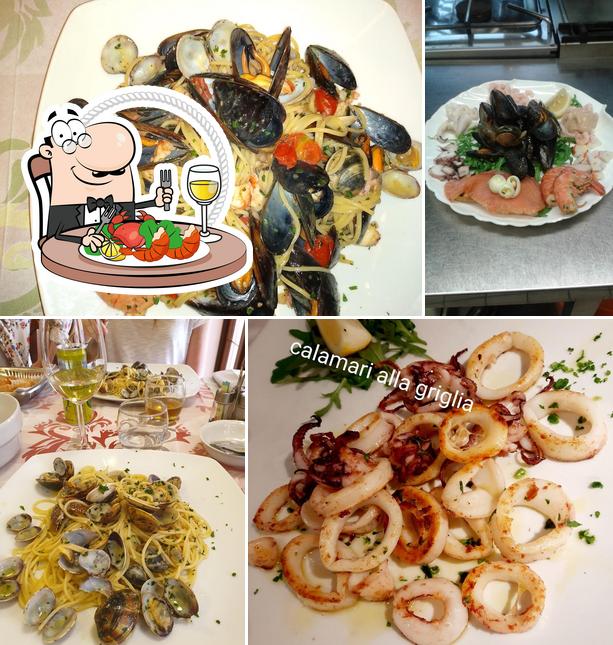 Assaggia i sapori della cucina di mare a Ristorante Pizzeria Arcadia