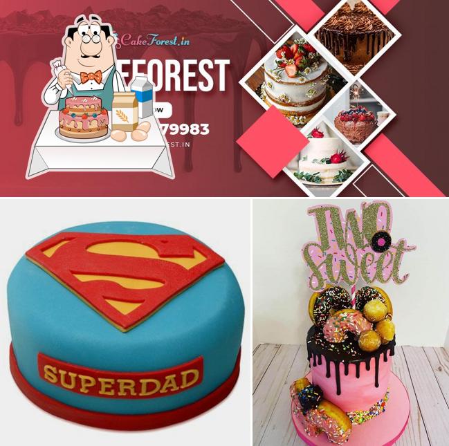 See this picture of CakeForest.in