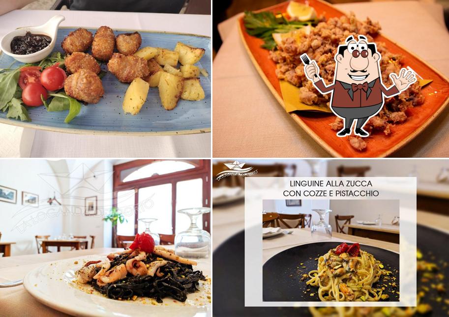 Platti al La Locanda del Porto