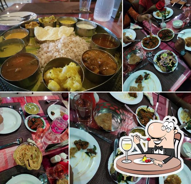 Food at Swaagath at Chirag Inn