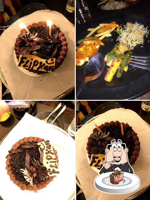 Chocolate cake at NEEL DA DHABA