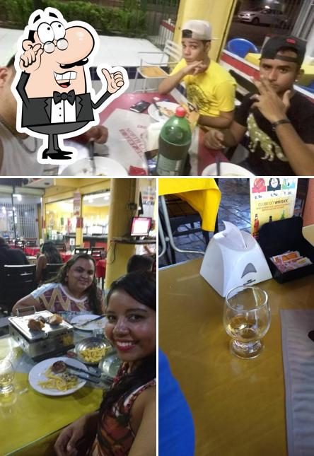 O interior do Churrascaria e Pizzaria North Chopp