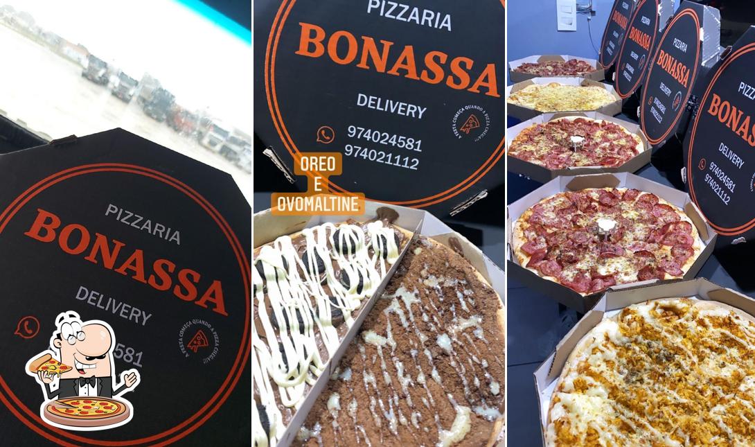 Peça pizza no PIZZARIA BONASSA