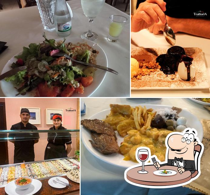 Comida em Restaurante Trattoria