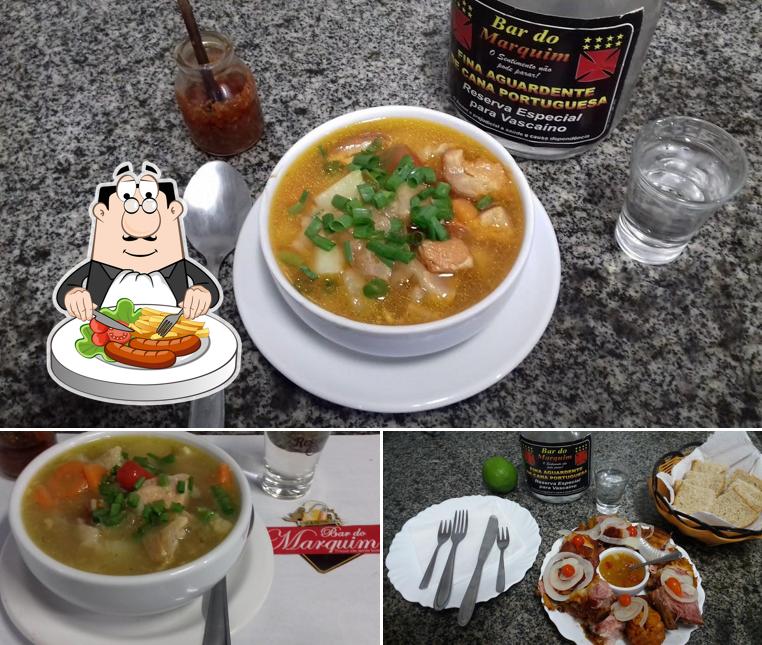 Comida em Bar do Marquim