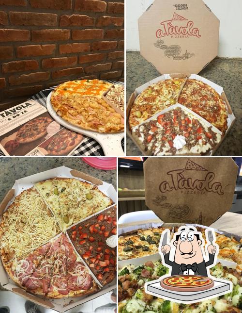 Experimente diferentes variedades de pizza