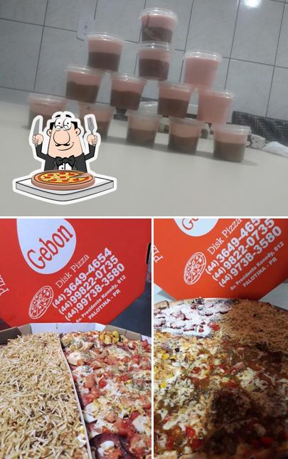 Escolha diferentes estilos de pizza