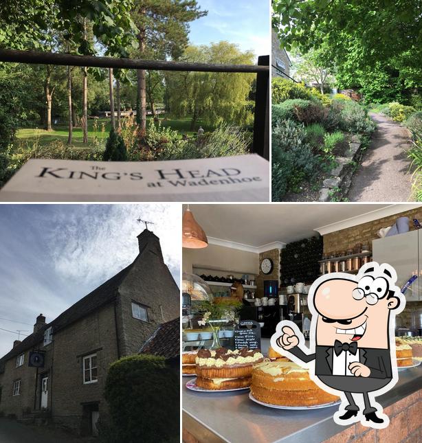 The Kings Head and The Barn Tearoom, Wadenhoe, Kings Head Carta del