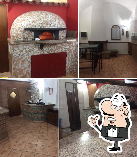 L'intérieur de La Bottega della Pizza