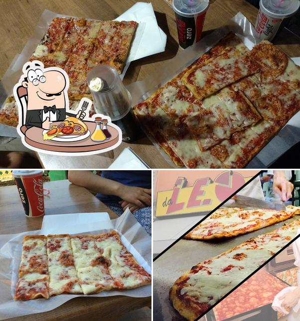 Elige una pizza en Da Leo Pizzeria