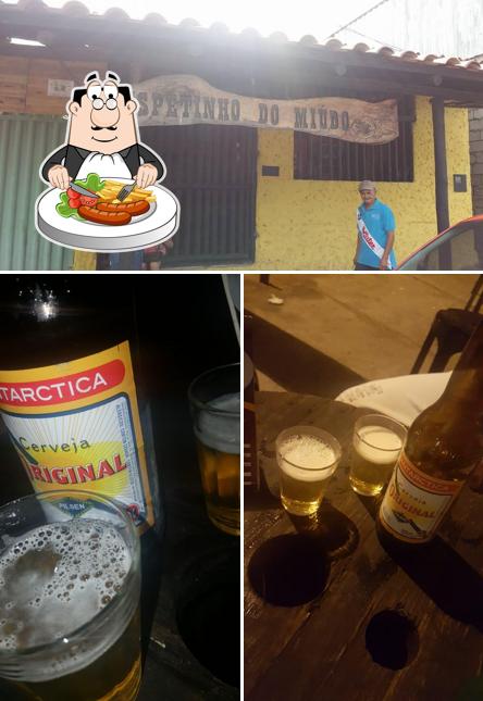 A imagem do Espetim Do Miúdo’s comida e exterior