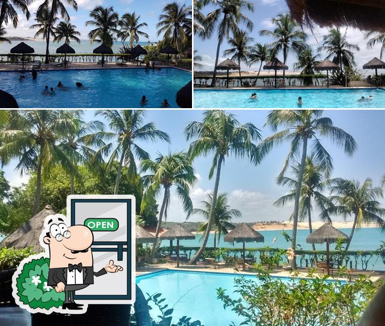 Desfrute da vista do exterior Resort & Hotel Marinas