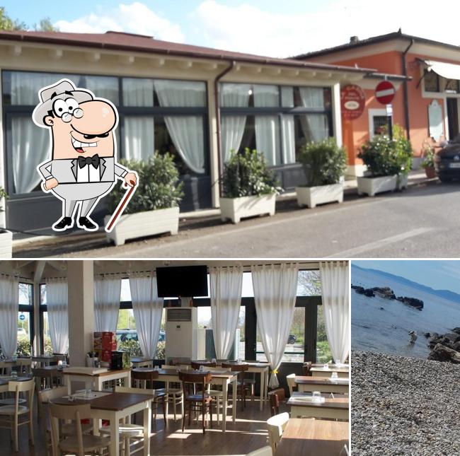 La Casina del Ponte si caratterizza per la esterno e interni